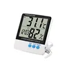 Removable sensor Wall mounted easy to read LCD hygrometer temperature mini max thermometer