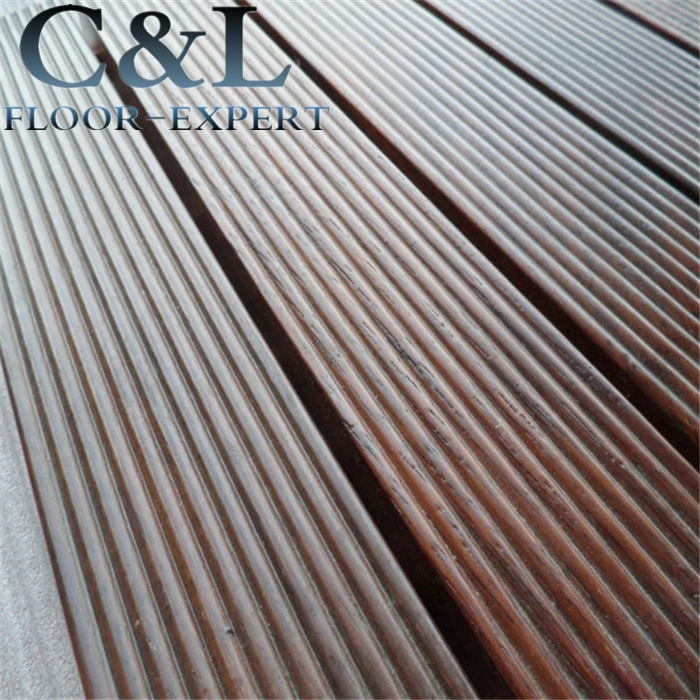 Oiled Finished Anti Slip Surface Natural Merbau Outdoor Decking Oiled Finished Anti Slip Surface