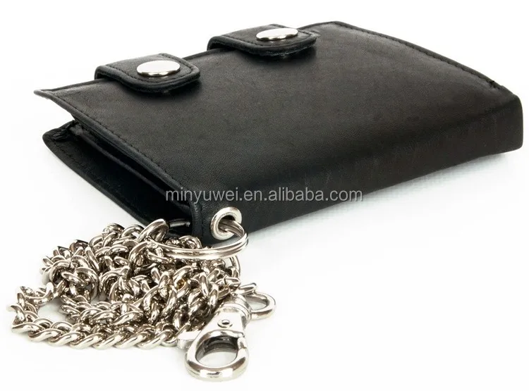 Gray Wallet Chain Bike Chain 18" Handcrafted with 2" Carabiner and Quality Hardware Heavy Duty Biker Trucker Punk Harley Davidson Leash Bags & Purses Wallets & Money Clips Chain Wallets 