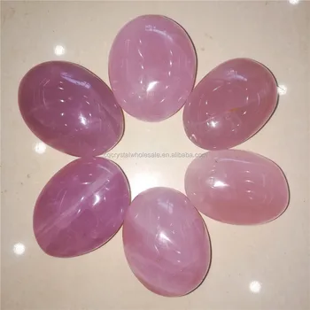 rose quartz polished stone