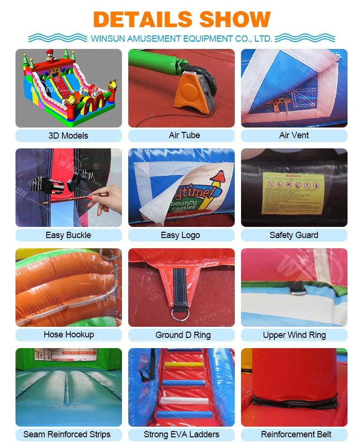 Hot Sale Inflatable Amusement Park Inflatable Indoor Playground