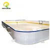 Removable hdpe hard plastic sheet inflatable ice hockey rink UHMEPE hockey dasher board