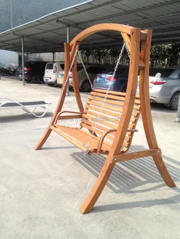 Comfortable Hanging Patio Wooden Swing Bench Chair Odf102 Hanging Patio Wooden Swing Bench Chair