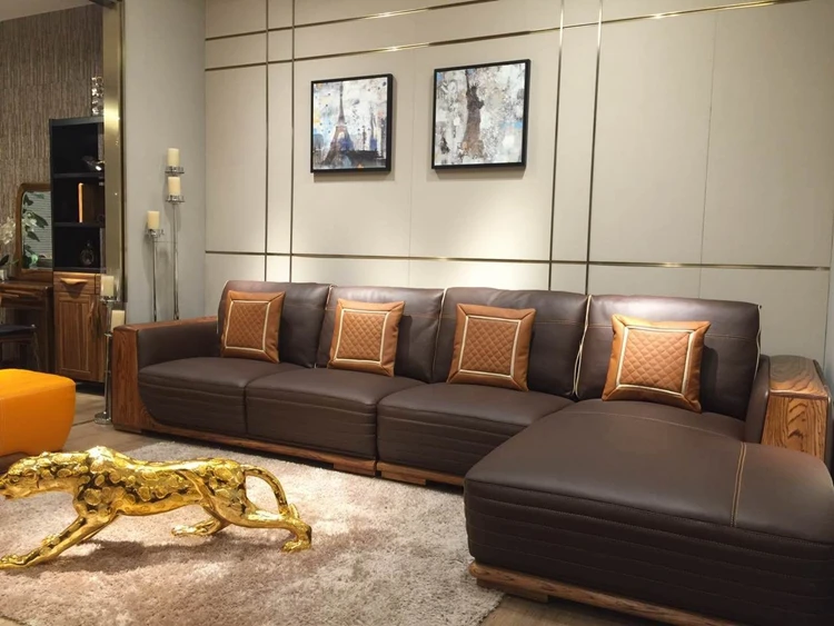 Modern Designs Beige Home Furniture L Shaped Corner Sofa Living Modern Designs Beige Home Furniture L
