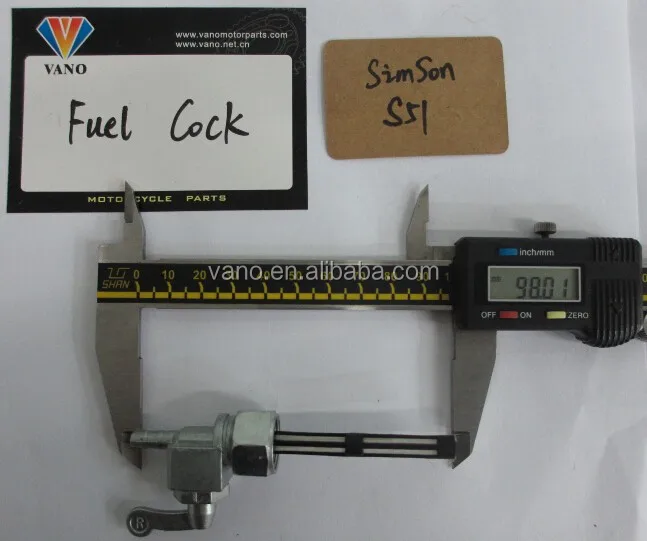 Simson scooter fuel cock S51 motorcycle oil switch
