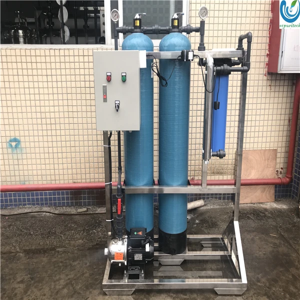 Industrial manual valves sand filter and carbon filter pretreatment