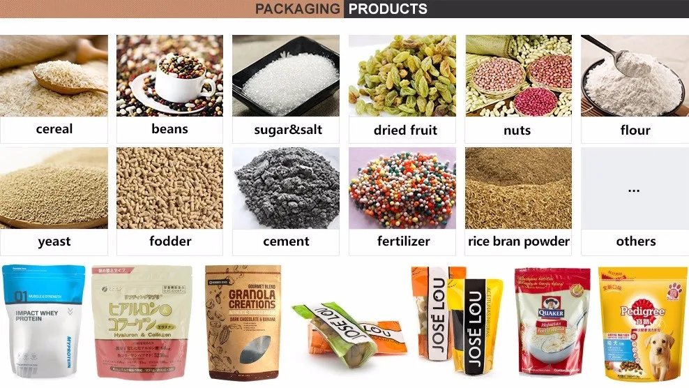 suitable material & packaging bag type