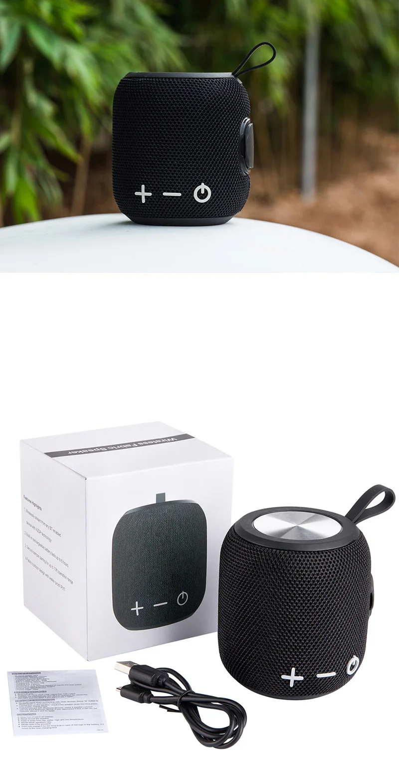 Waterproof column speaker/usb cable/custom packing bluetoothspeaker - ANKUX.COM
