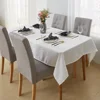 Jacquard Leaves design Decorative Rectangular table cloth Water Resistant Wrinkle Resistant Tablecloth for Dining Room