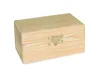 Custom Small Plain Wooden Treasure Chest Gift Boxes