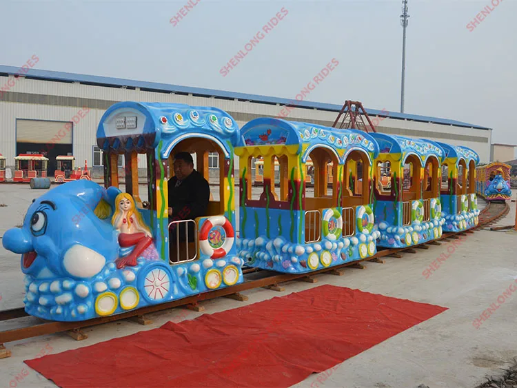 Indoor Playground Equipment Zoo Train Amusement Park Toys Rides