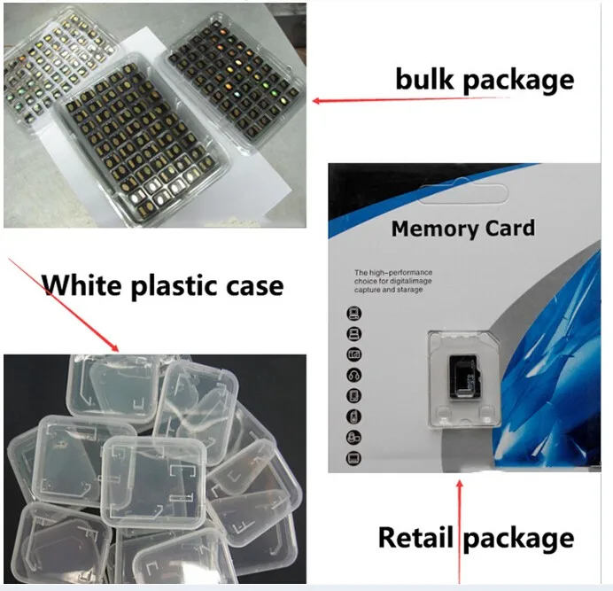 Wholesale camera laptop Custom logo TF SD memory card 8GB 16GB 32GB Class 10