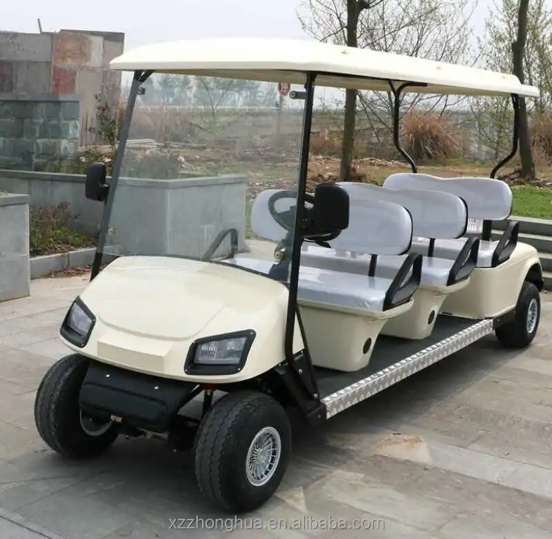 
F-014 Electric Golf Carts 6 seats hot best selling made in china 