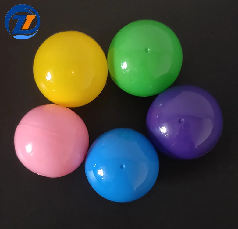 Openable Two Colors Plastic Egg Capsule Hollow Toy Balls - Buy Toy ...