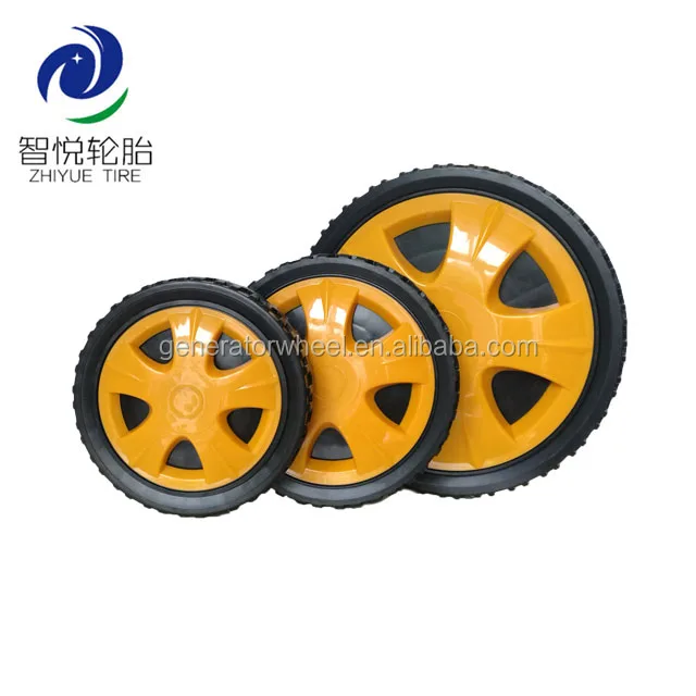 Customized Plastic Blower Wheel/lawn Machine Wheels/kayak Trolley Wheel