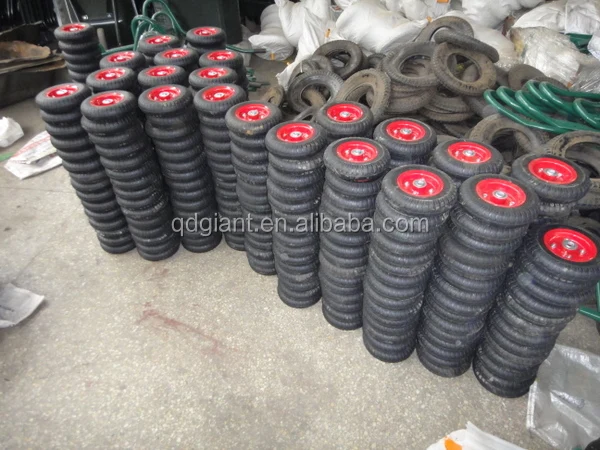 2.50-4 solid rubber wheel for tool cart