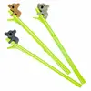 Cartoon Pen Cute Koala Bear Gel Ink Plastic Pen with Roller ball Stationery School Promotion