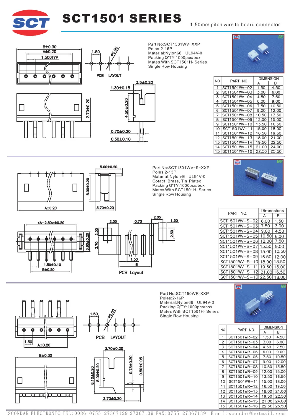 Jst Zh 1.5mm 4pin Wire To Board Pcb Connector Buy 4pin Pcb