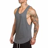 Sleeveless Design Quick Dry Singlet Loose GYM Vest Cool Workout Men's Fitness Tank Tops