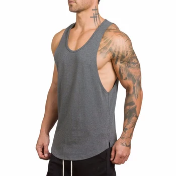 Sleeveless Design Quick Dry Singlet Loose Gym Vest Cool Workout Men S Fitness Tank Tops Buy Men S Big Armhole Tank Top Quick Dry Tank Top Oem
