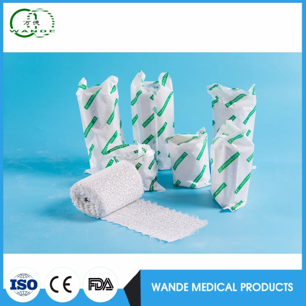 Medical Plaster of Paris Pop Bandage with CE/FDA Certificate