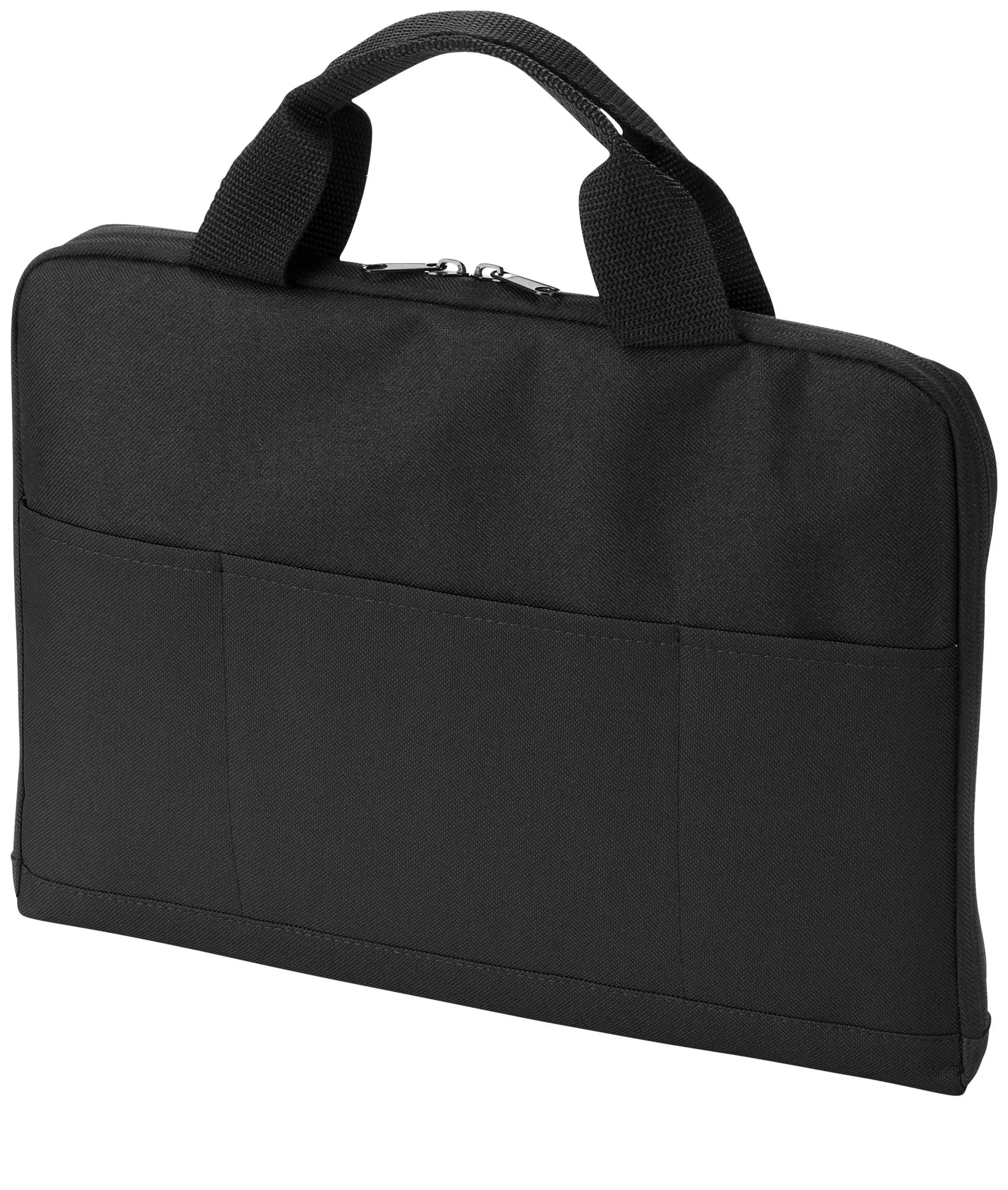 Waterproof Zipper 600d Polyester Businessman Briefcases Custom