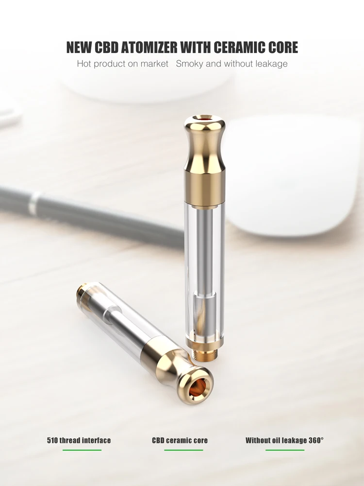 2018 New Cbd Oil Vaporizer Cartridge 510 Thread 92a3 Vaporizer Pen