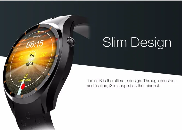 3g Gps Tracking Smart Watch I3 Sleep Monitor Health Partner Smart Watch