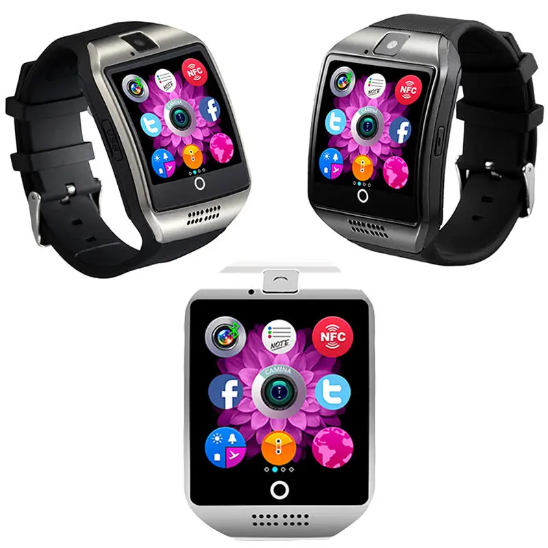 bluetooth smart watch touch screen with camera