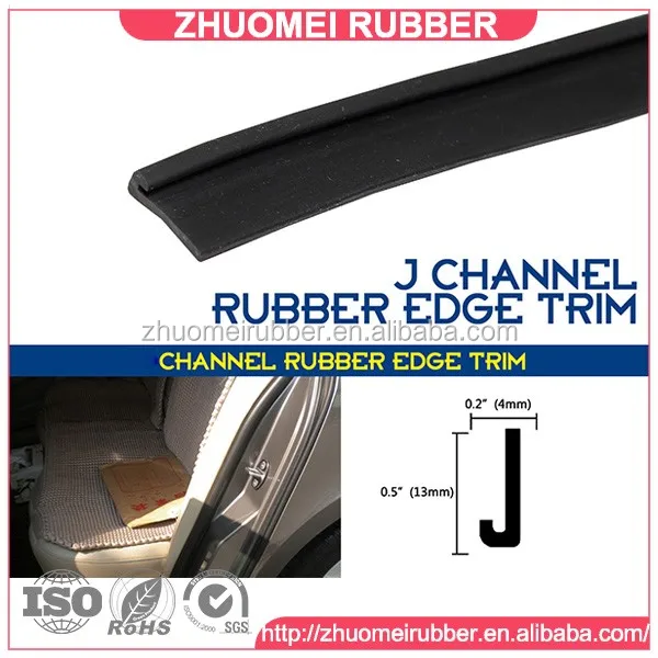 Black Car Boat Door Window J Channel Rubber Edge Trim Buy J Channel
