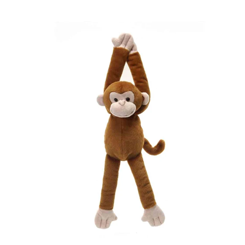 longs bras et jambes réalistes et stufffed en peluche jouets de singe  suspendus