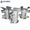 custom sheet metal working cut out galvanized steel pipe bending