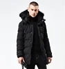 Winter Jacket Men Down Parkas Fur Collar Long Coat Thick Cotton-Padded Jacket Parka Coat Male Fashion Casual Coats 3XL