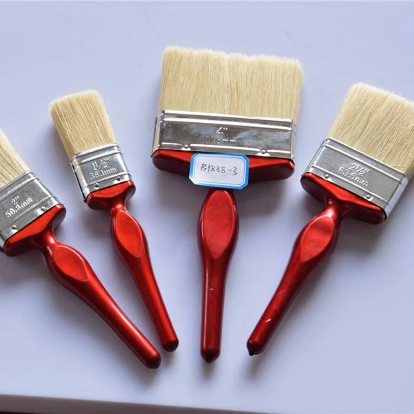 2018 Vase Handle Natural Bristle Paint Brush Set Vase Handle