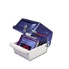 safety clear grey store 100 Disk DVD BOX CD Storage with key lock