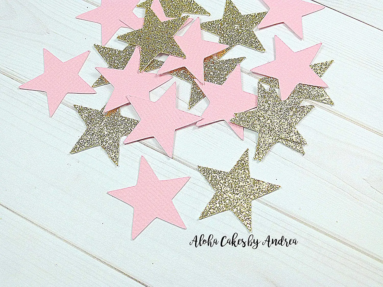 Buy Aonor Glitter Pink Champagne Twinkle Star Hanging