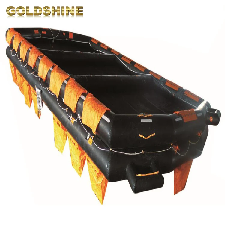 16 Person Open Reversible 20person Ccs Approval Self Inflating Raft