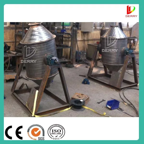 Ce Additive Food Drum Mixer Machine / Stainless Steel Drum Food Mixer
