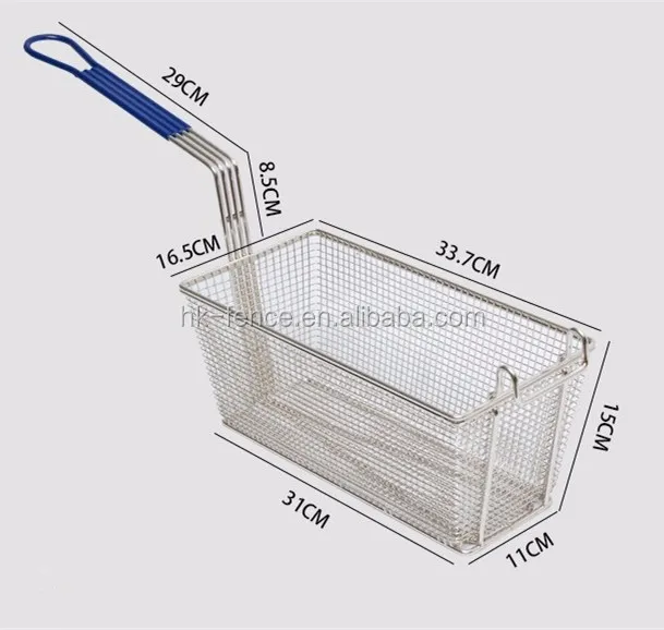 Chicken Frying Basket French Fries Chips Wire Cages Stainless Steel Material Large Size Buy