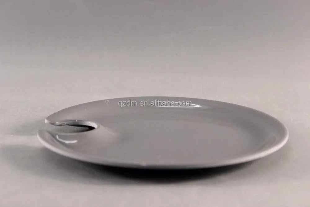 Round Shape Melamine Cocktail Plate