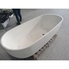 Acrylic solid surface bathtub northern europe style pressure release bath pool