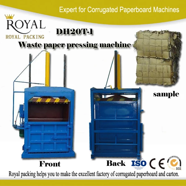 baling machine Hydraulic Vertical Waste Paper Baler Pressing and Strapping Machine