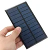 Clear Epoxy Resin Solar Panels with Potting and Coating to charge mobile phone, smartphone on the outdoor sun umbrella