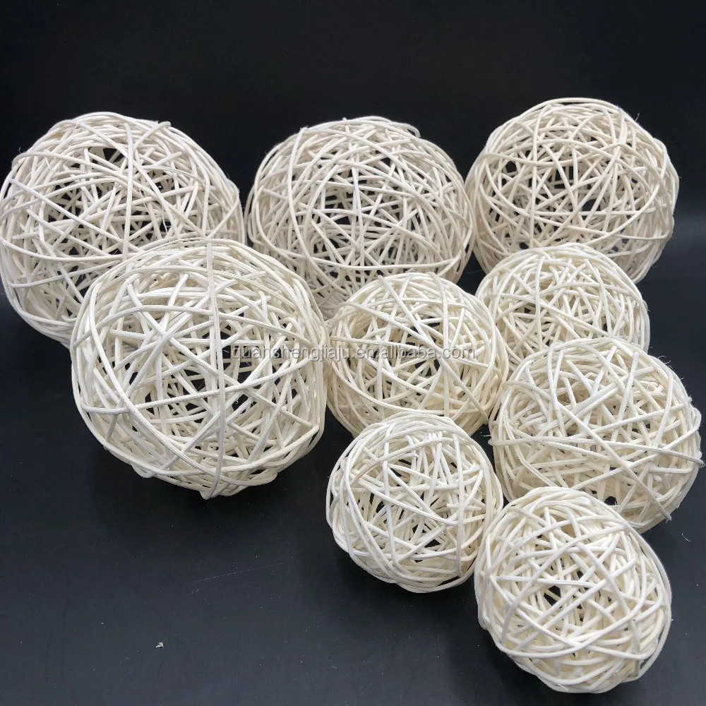 Natural Color Handmade Rattan Ball For Christmas Decoration Buy
