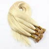 18 inches 0.8 thick straight bleached blond stick tip to fit 3.5 bead mini tip hair extension