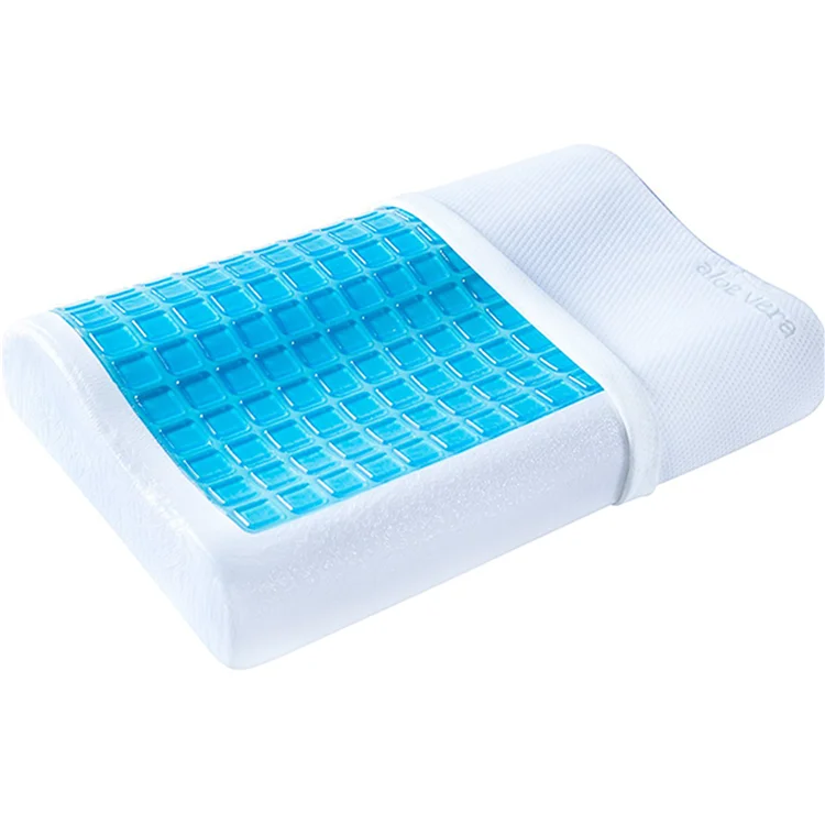 gel memory foam contour pillow