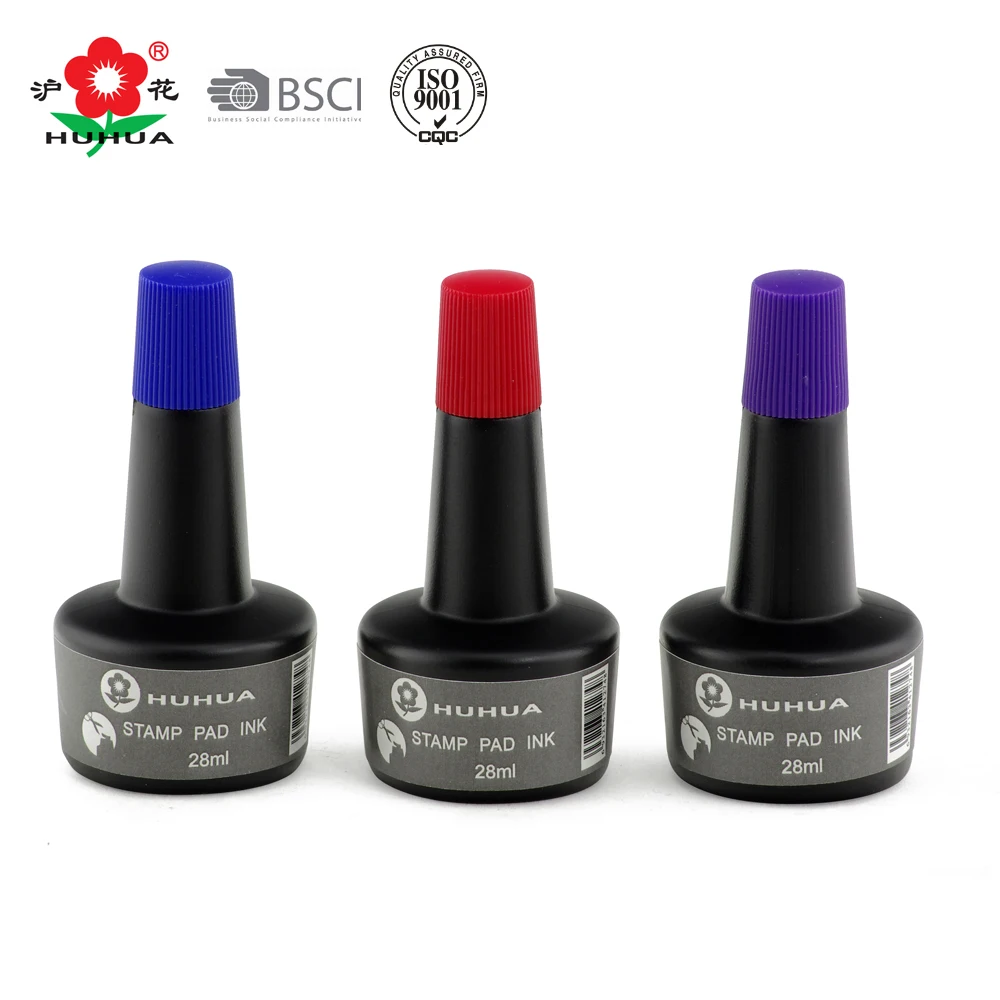 Stamp pad ink, Stamp pad ink direct from Yixing Huhua Stationery Co