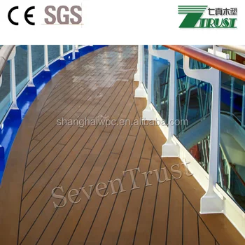 Synthetic Boat Deck Yacht Decking Marine Teak Decking Wood Composite Plastic Floor Buy Pvc Boat Deck Yacht Deck Marine Deck Product On Alibaba Com