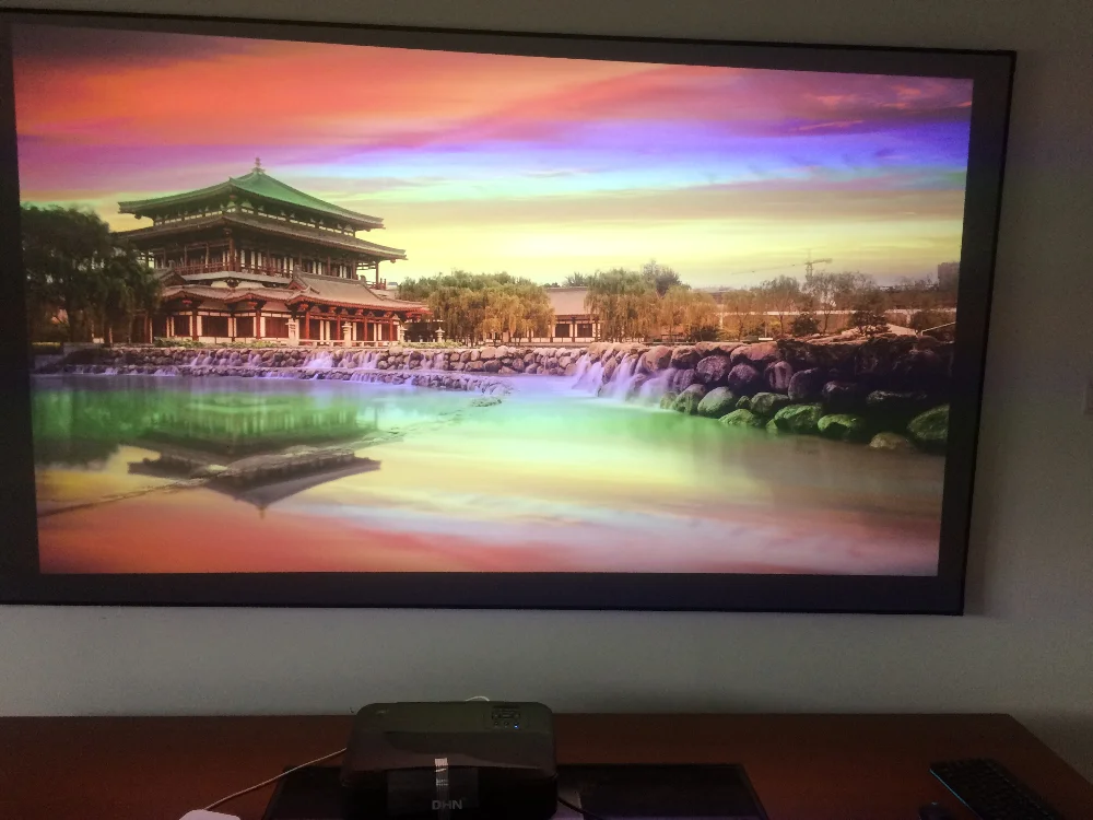 screen for short throw projector 4k laser