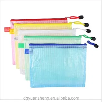 Plastic Stationery Wholesale Clear Pvc Document File Bag With Zipper ...